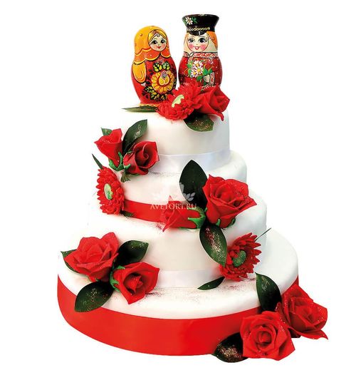 Свадебный торт Матрешкин