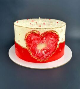 Торт на Рубиновую свадьбу №194657