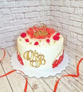 Торт на Рубиновую свадьбу №194667