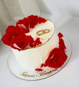 Торт на Рубиновую свадьбу №194670