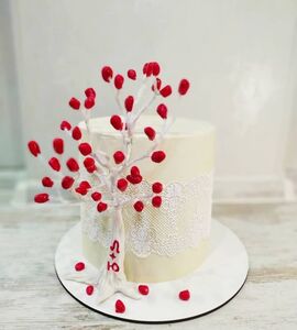 Торт на Рубиновую свадьбу №194673