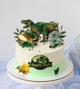 Торт тираннозавр на 6 лет мальчику №175920