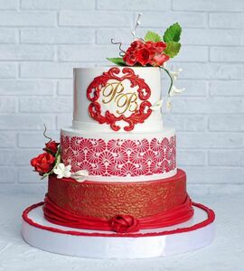 Торт красный №509226
