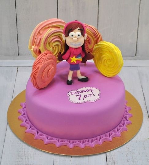 Торт на 7 лет девочке №236140
