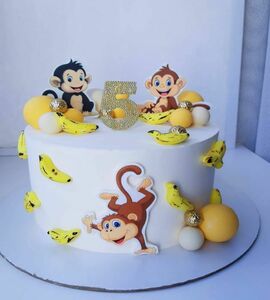Торт с обезьянками №491715