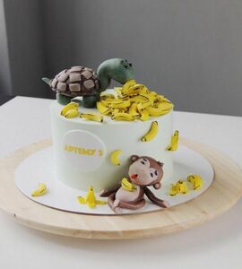 Торт с обезьянками №491722