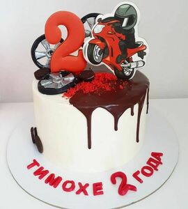 Торт мотоцикл №343350