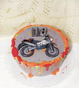 Торт мотоцикл №343541