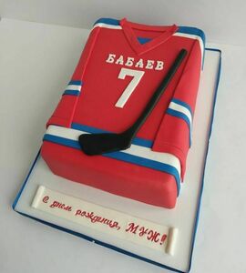 Торт хоккейная форма №463503