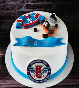 Торт хоккейная форма №463508