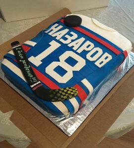 Торт хоккейная форма №463519