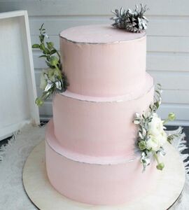 Торт розовый №509703