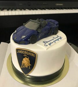 Торт Lamborghini №339625