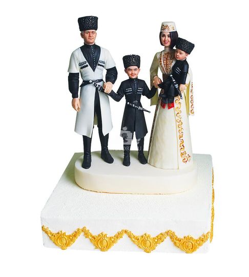 Торт Кавказская семья