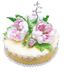 Торт Жене с цветами