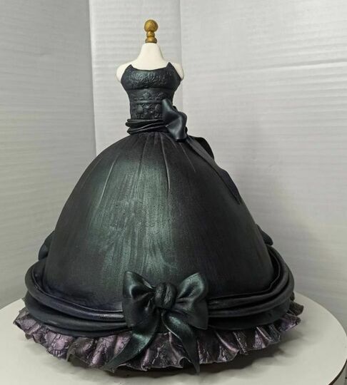 Торт платье №504310