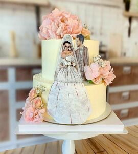 Торт с женихом и невестой №506605