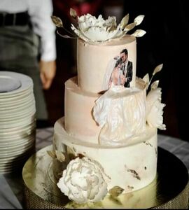Торт с женихом и невестой №506606