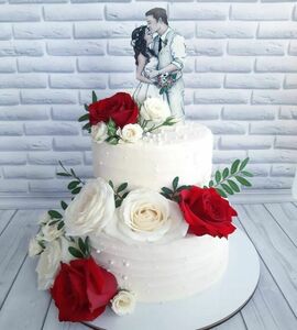 Торт с женихом и невестой №506609