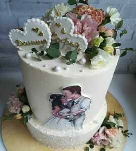 Торт с женихом и невестой №506610