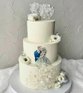 Торт с женихом и невестой №506618
