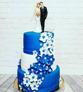 Торт с женихом и невестой №506621