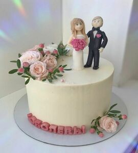 Торт с женихом и невестой №506626