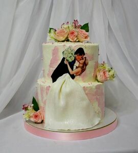 Торт с женихом и невестой №506629