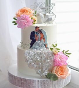 Торт с женихом и невестой №506631