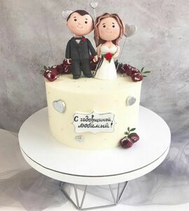 Торт с женихом и невестой №506632