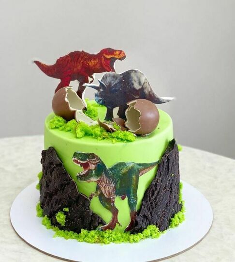 Торт динозавры №490504