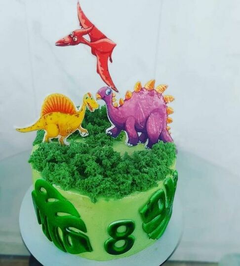 Торт динозавры №490508