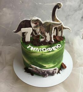 Торт динозавры №490509