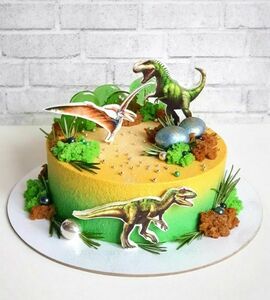 Торт динозавры №490511