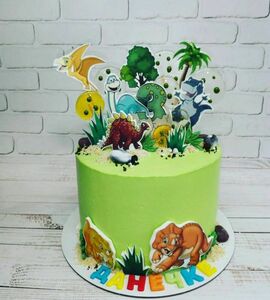 Торт динозавры №490512