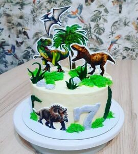 Торт динозавры №490519