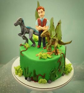 Торт динозавры №490532