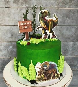 Торт динозавры №490534