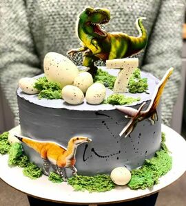 Торт динозавры №490535