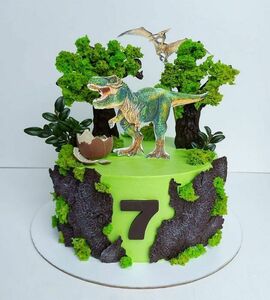 Торт динозавры №490540
