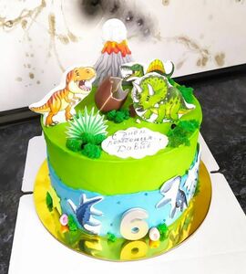 Торт динозавры №490541