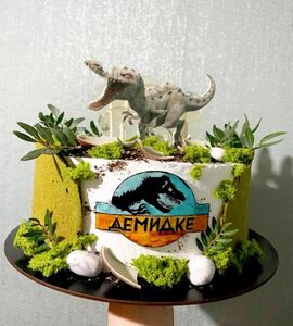 Торт динозавры №490549