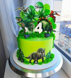 Торт динозавры №490562