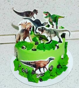 Торт динозавры №490570