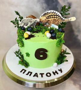 Торт динозавры №490571