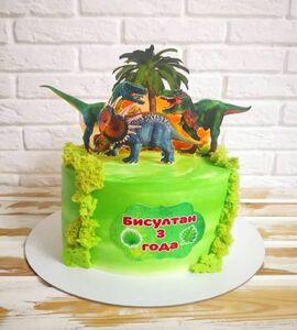 Торт динозавры №490578