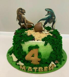 Торт динозавры №490583