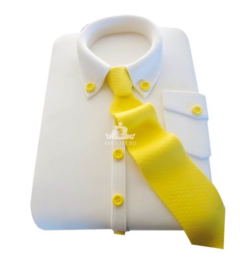Торт Рубашка с галстуком №426