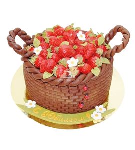 Торт Маме с ягодами