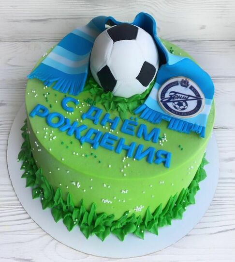 Торт футбольное поле №461424